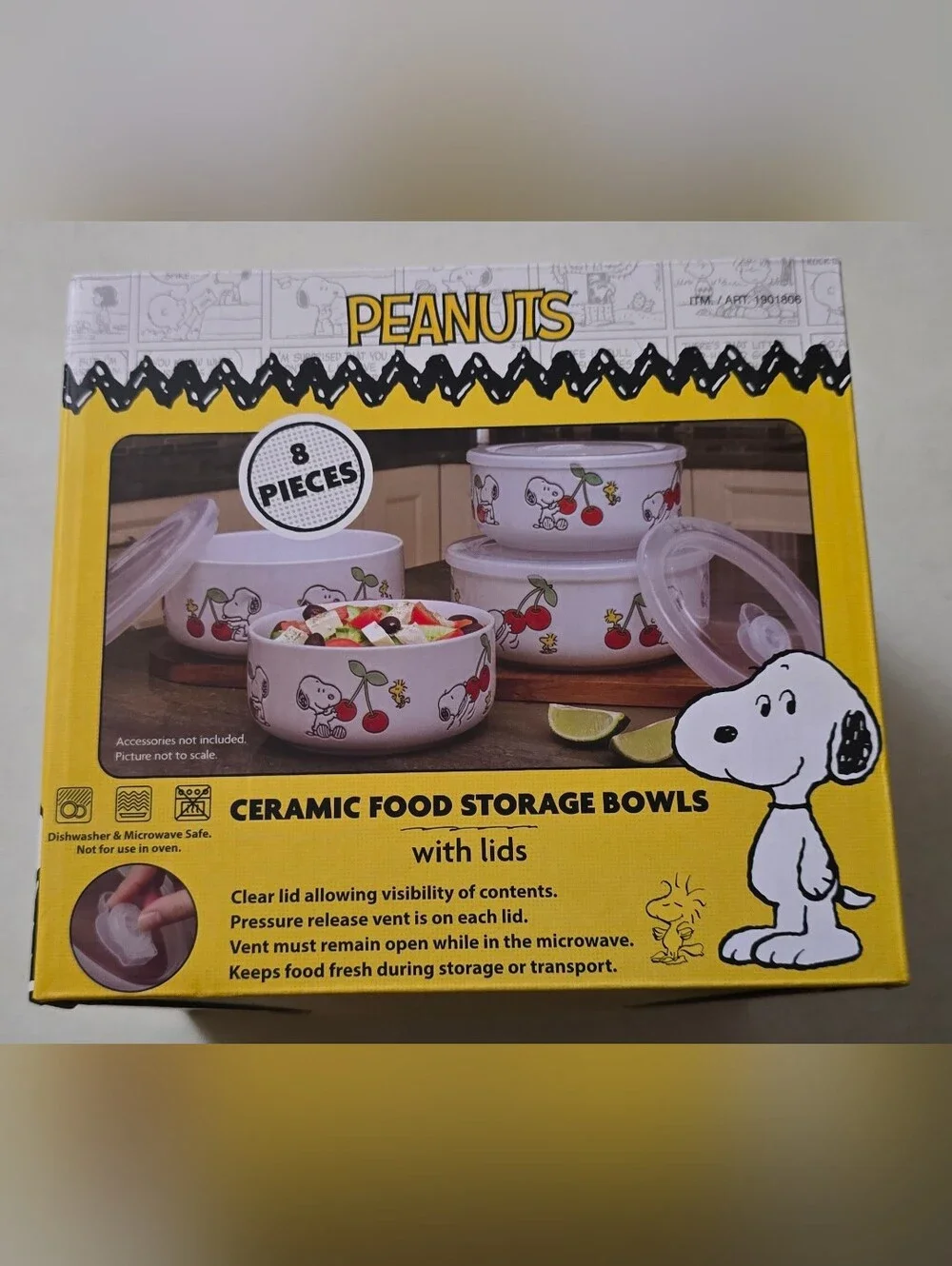 Decorated Food Storage Containers